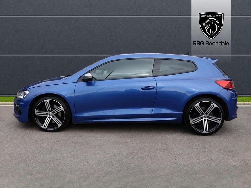 Begagnad VW Scirocco R 276 HK (202 kW) 2017 Blå Sportkupé