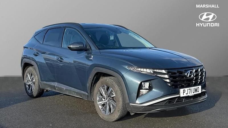 Blue Used 2021 Hyundai Tucson SE SUV | £16,846 (Fair price) - Image 1/4