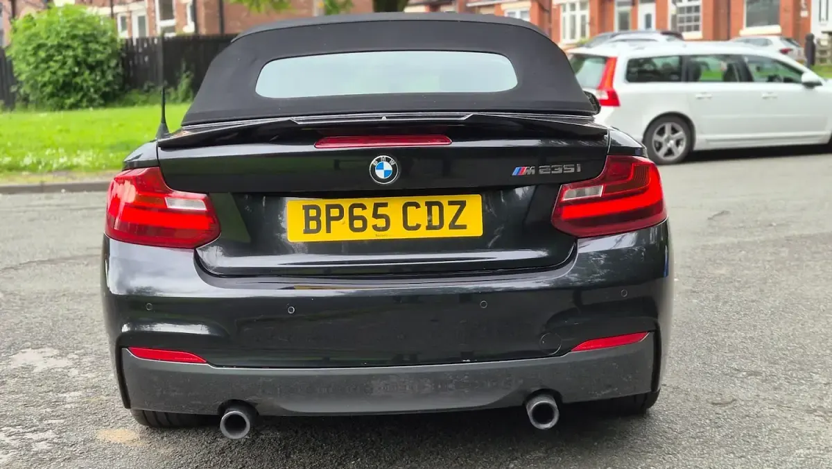 Used BMW M235 Performance 2015 Black Cabriolet