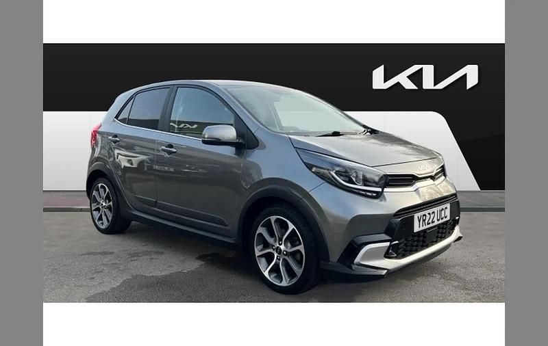 Used Kia Picanto X-Line 67 HP (49 kW) 2022 Grey Hatchback