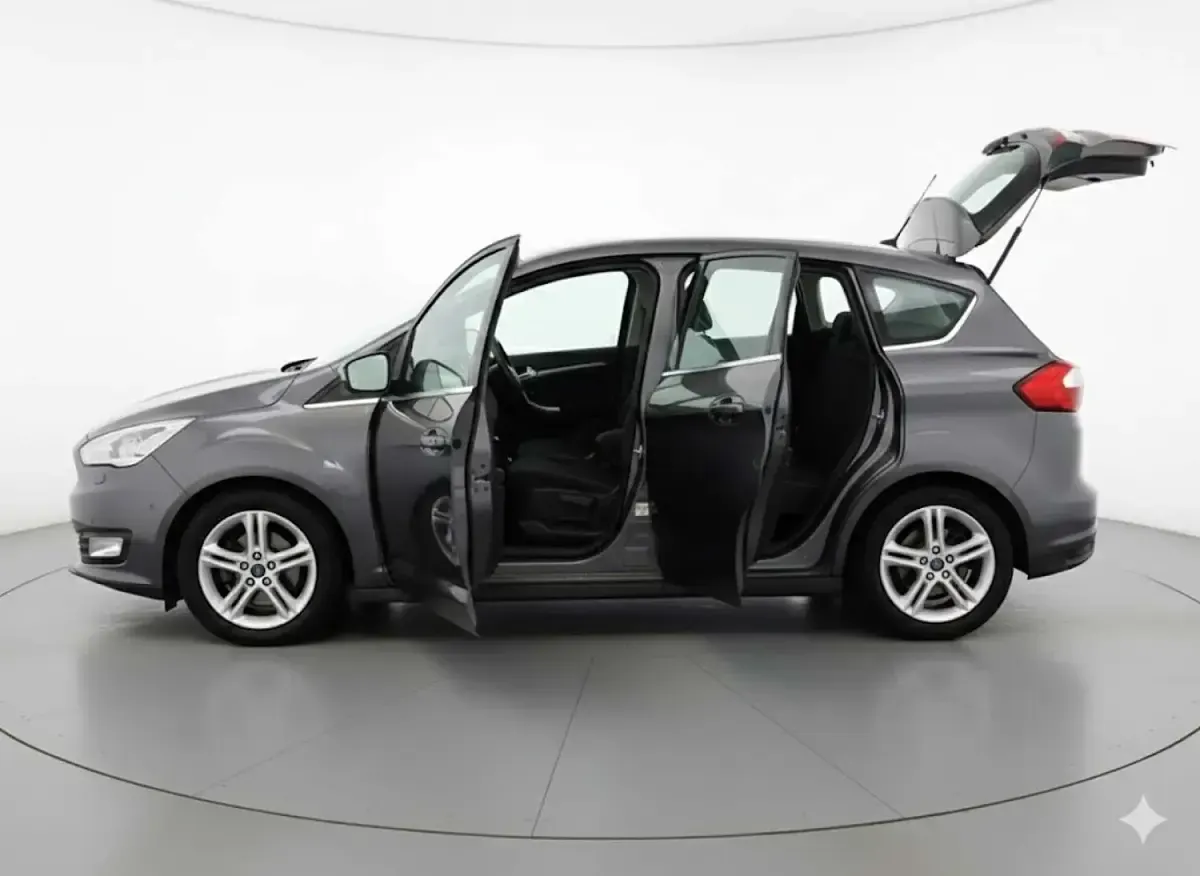 Used Ford Grand C-Max Titanium X 150 HP (110 kW) 2015 Grey MPV