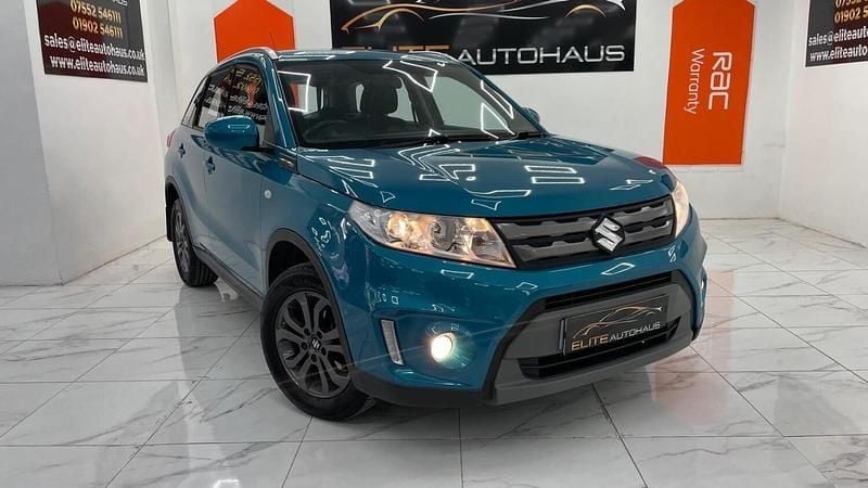 Blue Used 2018 Suzuki Vitara SZ4 SUV | £7,245 (Good price) - Image 1/4