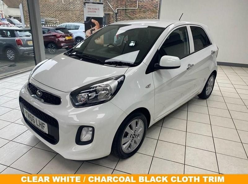 Used Kia Picanto 65 HP (47 kW) 2017 White Hatchback
