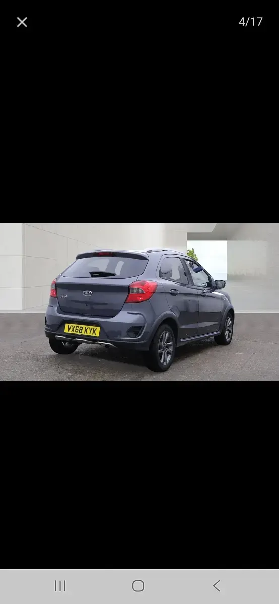 Used Ford Ka Plus Active 85 HP (62 kW) 2018 Grey Hatchback