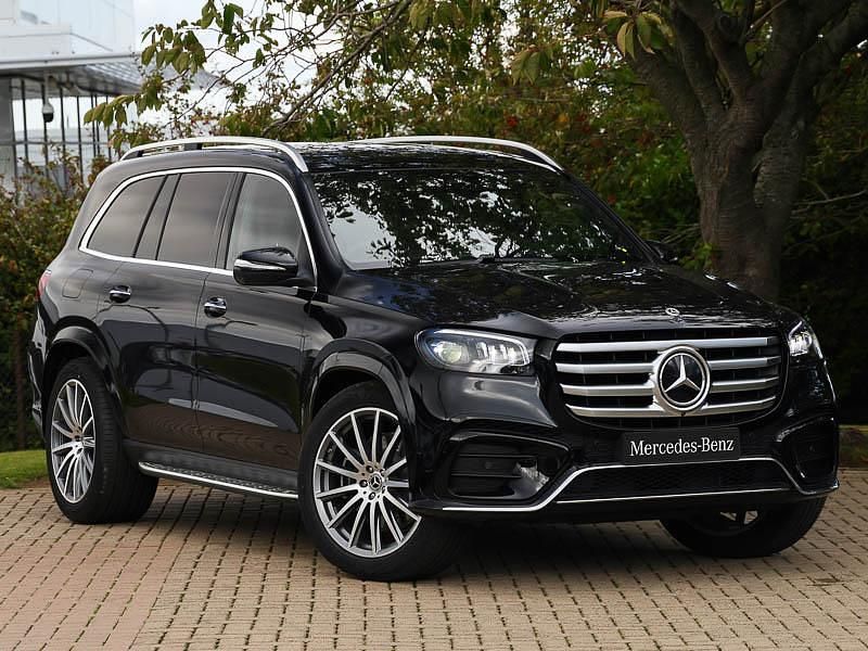 Black New 2025 Mercedes GLS450 AMG Line Premium Plus SUV | £101,698 - Image 1/4