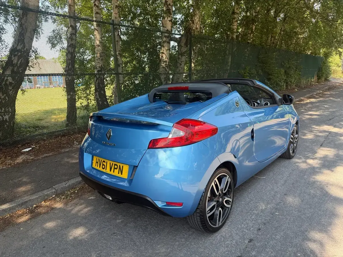 Used Renault Wind GT-Line 2011 Blue Cabriolet