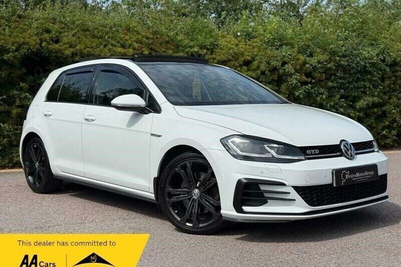 White Used 2017 VW Golf VII GTD Hatchback | £12,995 (Fair price) - Image 1/1
