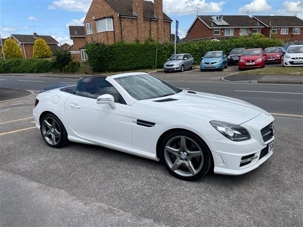 White Used 2014 Mercedes SLK250 AMG Cabriolet | £8,991 (Fair price) - Image 1/1