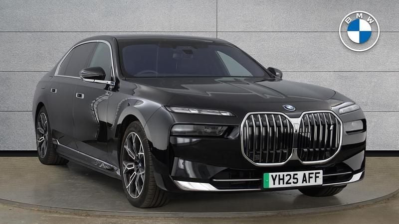 Black Used 2025 BMW i7 Comfort Edition Sedan | £80,999 - Image 1/4