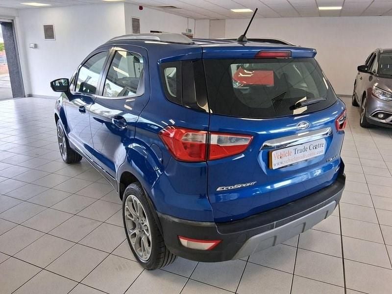 Used Ford Ecosport Titanium 125 HP (91 kW) 2018 Blue SUV