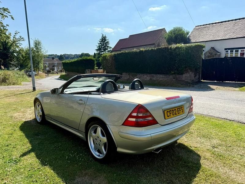 Used Mercedes SLK230 2002 Silver Cabriolet
