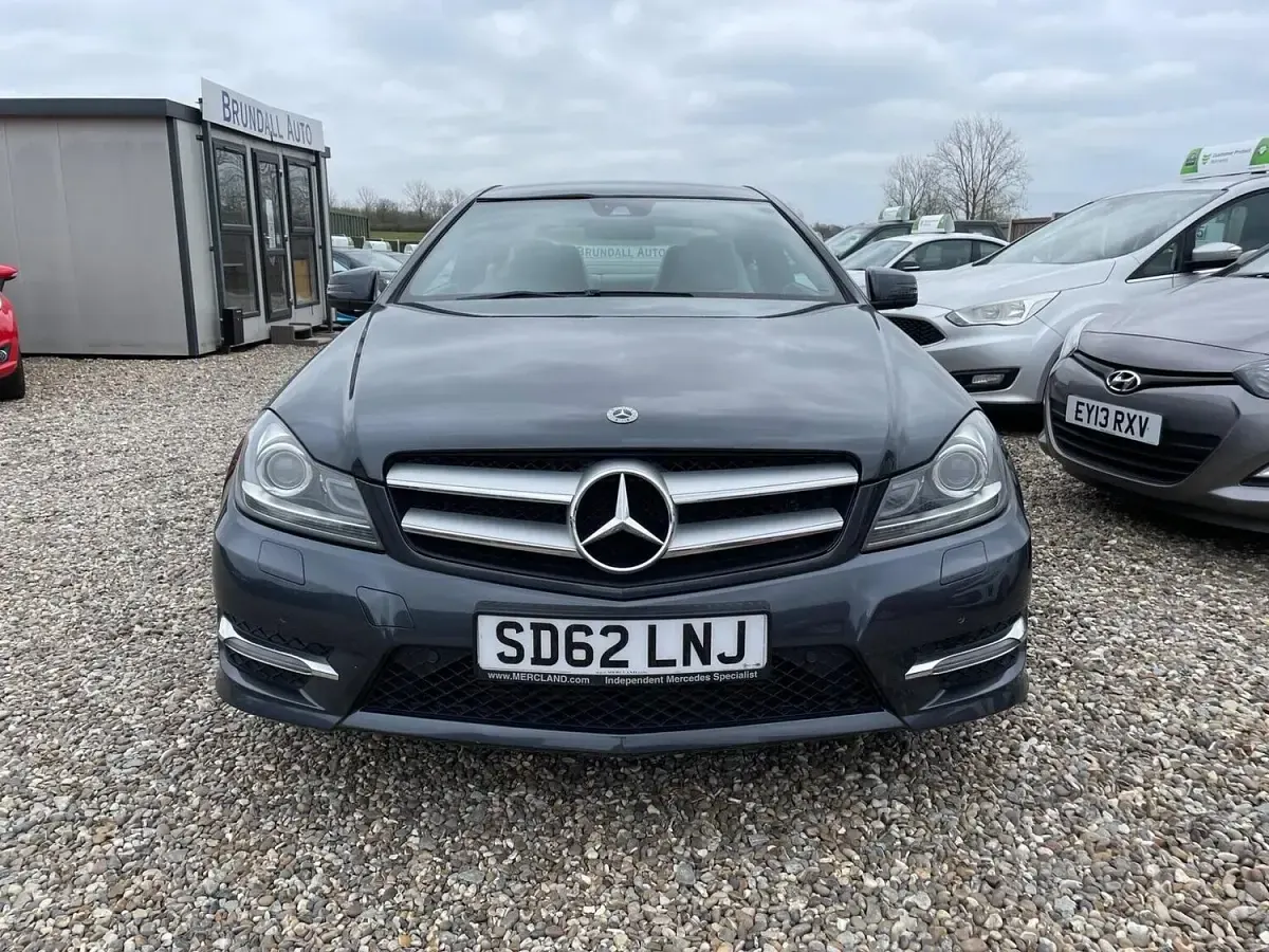 Used Mercedes C220 AMG 170 HP (125 kW) 2012 Grey Coupe