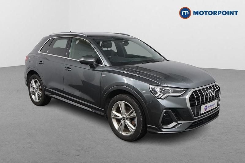 Grey Used 2022 Audi Q3 S-Line SUV | £22,749 (Fair price) - Image 1/4