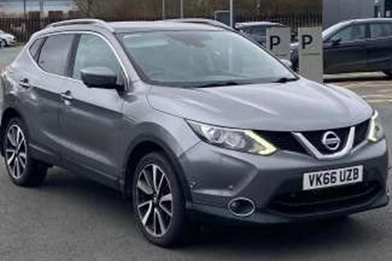 Used Nissan Qashqai Tekna 2016 Gunmetal grey SUV