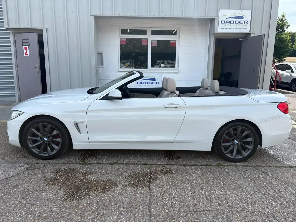 Used BMW 420 2015 White Cabriolet