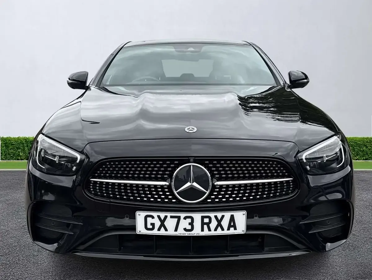 Used Mercedes E200 AMG line 2023 Black Sedan