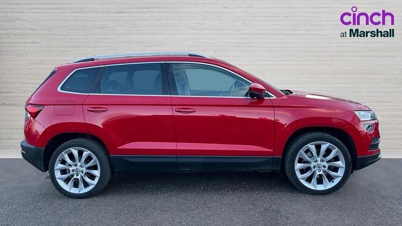 Used Skoda Karoq 150 HP (110 kW) 2019 Red SUV