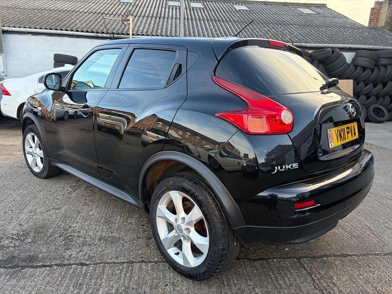 Begagnad Nissan Juke Acenta 2011 Svart SUV