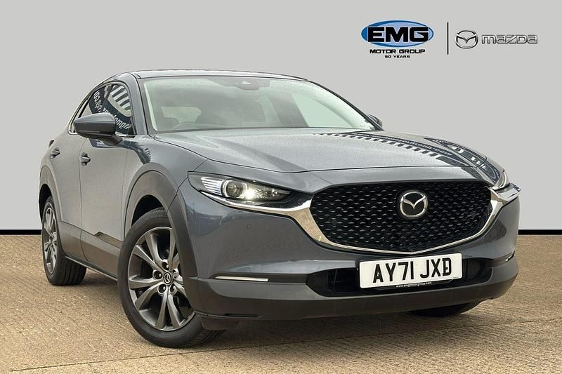Polymetal gray Used 2021 Mazda CX-30 Inclusive SUV | £15,695 (Good price) - Image 1/3