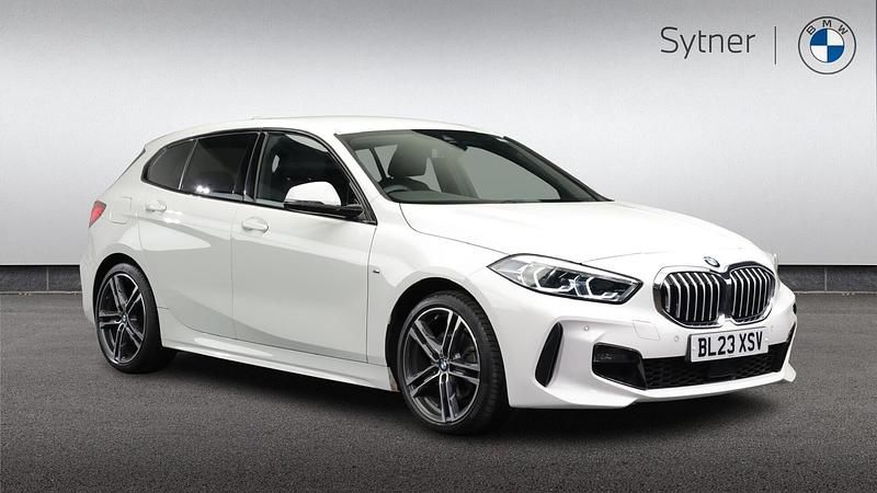 White Used 2023 BMW 118 M Sport Hatchback | £22,000 (Good price) - Image 1/4