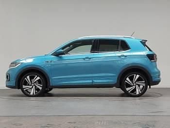Used VW T-Cross R-line 115 HP (84 kW) 2019 Blue SUV