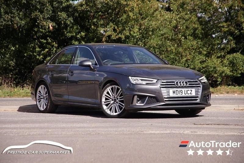 Grey Used 2019 Audi A4 S-Line Sedan | £15,899 (Super price) - Image 1/4
