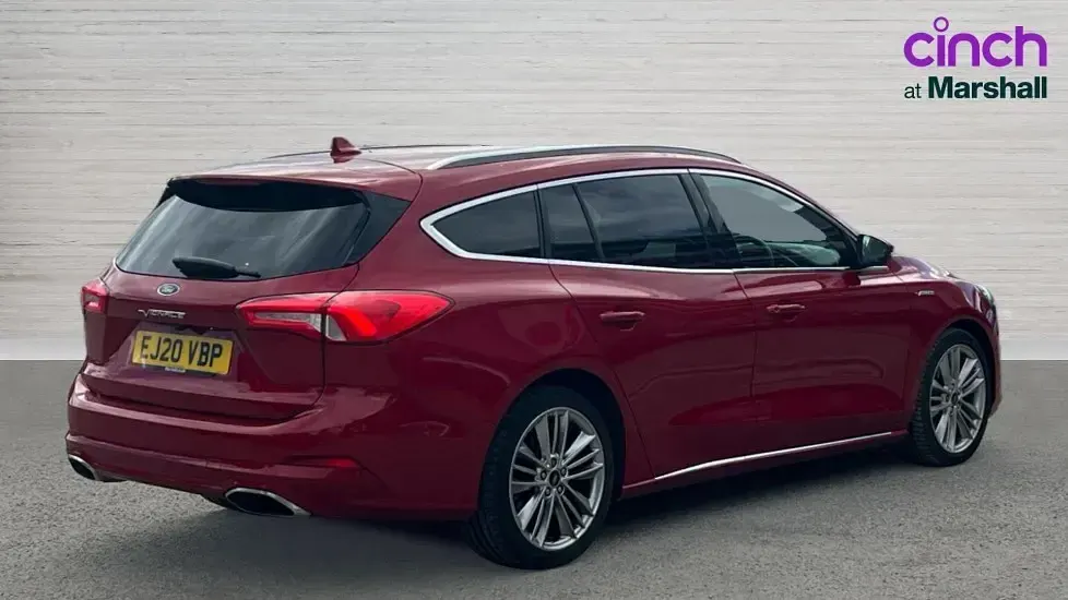 Used Ford Focus Vignale 150 HP (110 kW) 2020 Red Estate