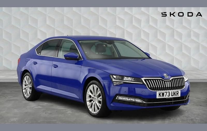 Blue Used 2023 Skoda Superb SE L Hatchback | £24,000 (Fair price) - Image 1/4