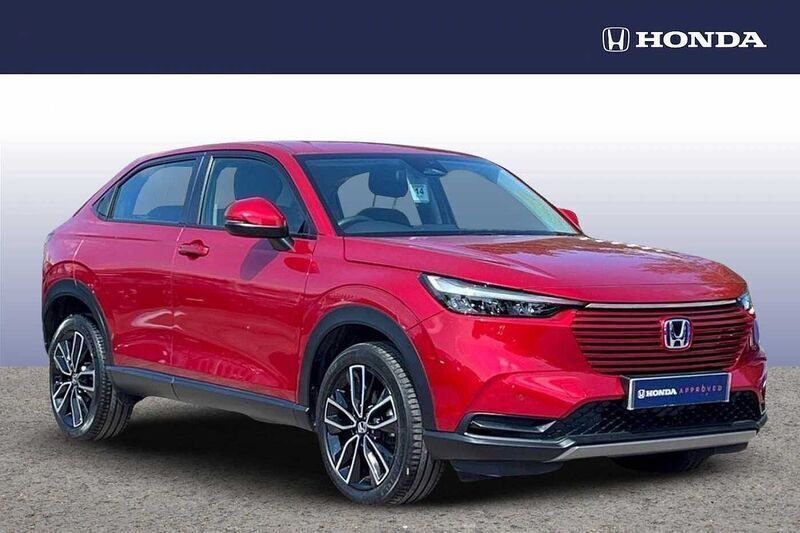 Crystal red Used 2022 Honda HR-V Elegance SUV | £20,900 (Fair price) - Image 1/4