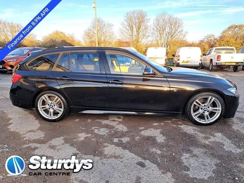 Black Used 2013 BMW 330 M Sport Estate | £11,890 (Fair price) - Image 1/4