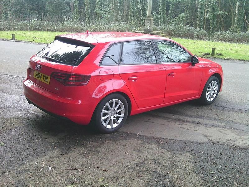 Used Audi A3 2014 Red Hatchback