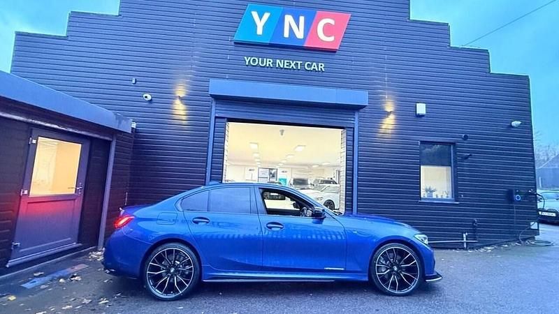 Used BMW 330e M Sport 292 HP (214 kW) 2020 Blue Sedan