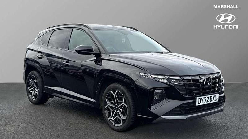 Black Used 2022 Hyundai Tucson N Line SUV | £20,069 (A bit pricey) - Image 1/4
