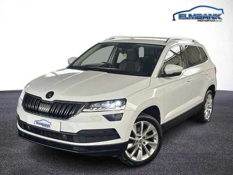 Used Skoda Karoq SE L 150 HP (110 kW) 2018 White SUV