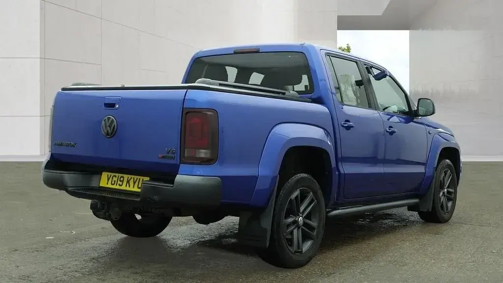 Second-hand VW Amarok Highline 258 CP (189 kW) 2019 Albastru Pickup