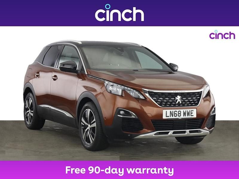 Bronze Used 2018 Peugeot 3008 GT-line SUV | £13,249 (Fair price) - Image 1/3