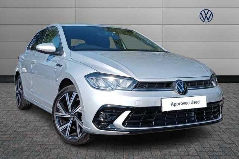 Silver Used 2025 VW Polo R-line Hatchback | £21,925 (A bit pricey) - Image 1/4