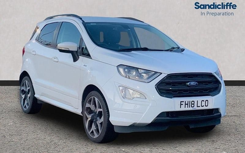 Frozen white Used 2022 Ford Ecosport ST-Line SUV | £9,895 (Super price) - Image 1/1