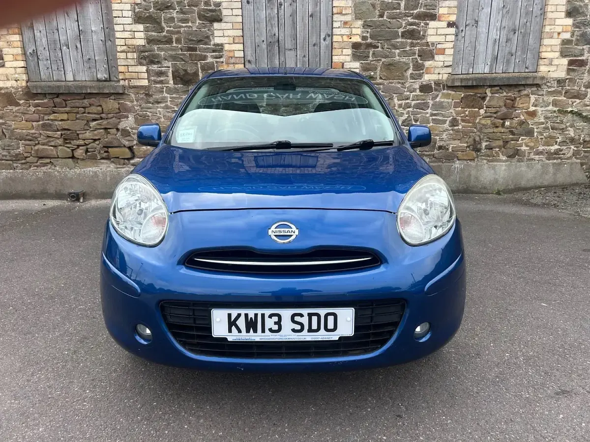 Used Nissan Micra Acenta 80 HP (58 kW) 2013 Blue Hatchback