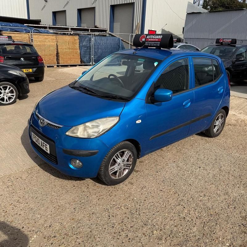 Usado Hyundai i10 Comfort 2010 Azul Citadino
