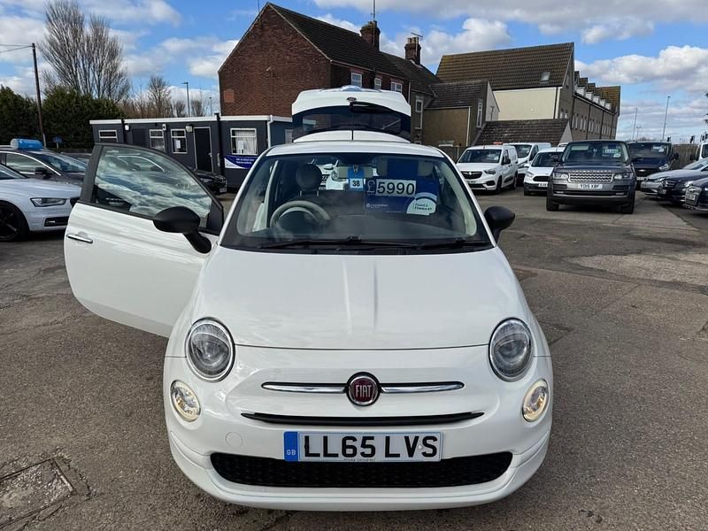 White Used 2015 Fiat 500 Pop Hatchback | £5,495 (Fair price) - Image 1/4