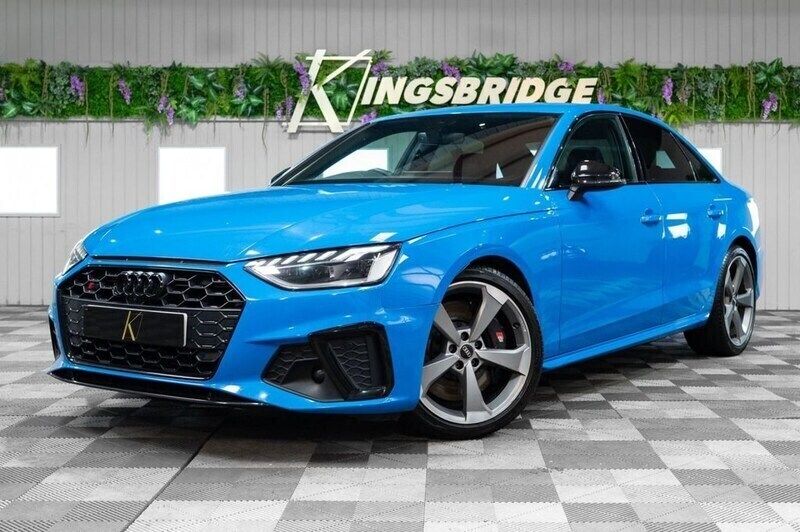 Blue Used 2019 Audi S4 Black Edition Sedan | £24,696 (Fair price) - Image 1/4