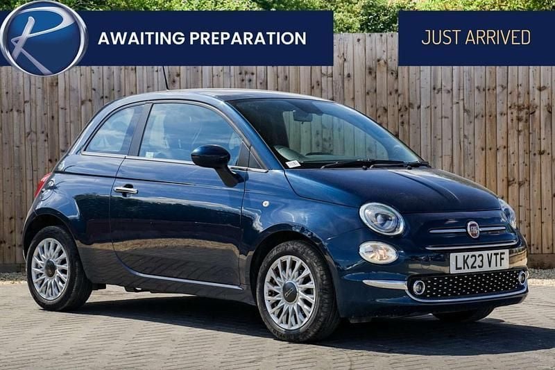Blue Used 2023 Fiat 500 Hatchback | £8,163 (Good price) - Image 1/1