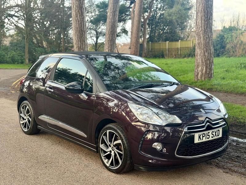 Used Citroën DS3 Cabriolet PureTech 2015 Mauve/purple Cabriolet