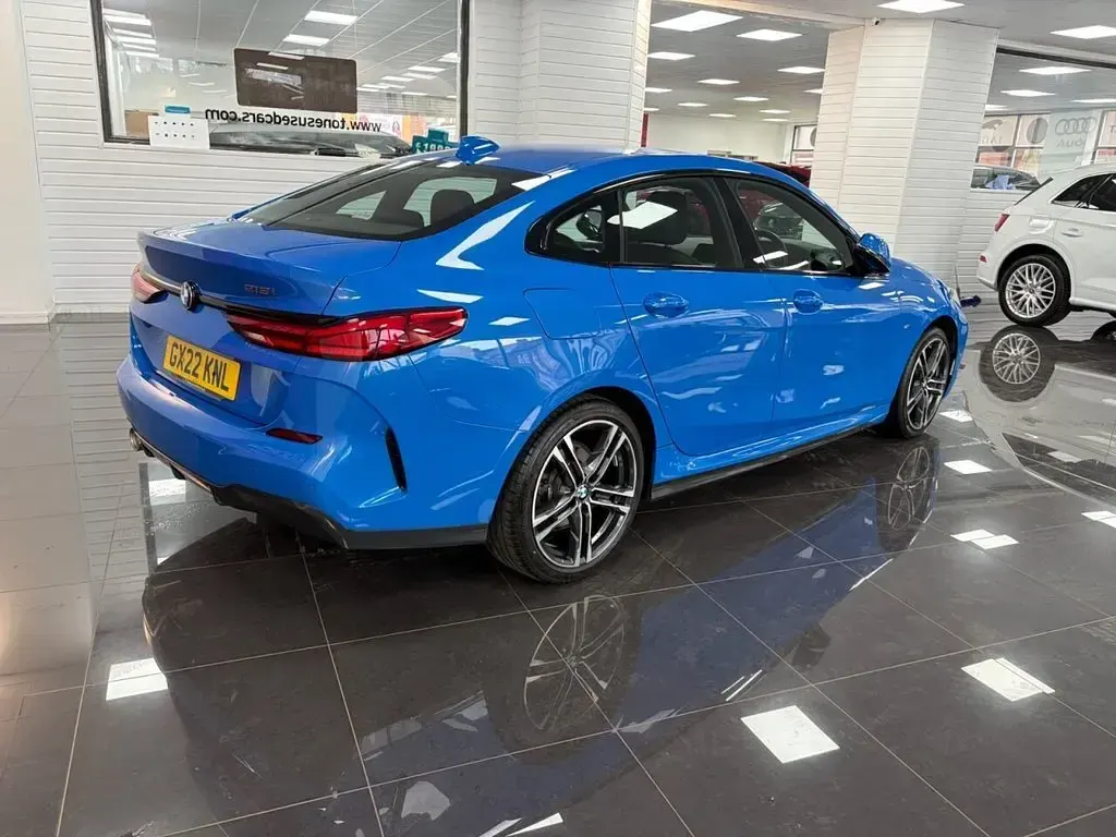Used BMW 218 Gran Coupé M Sport 136 HP (100 kW) 2022 Blue Coupe