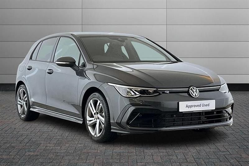 Dolphin grey Used 2023 VW Golf VIII R-line Hatchback | £23,990 (Fair price) - Image 1/4