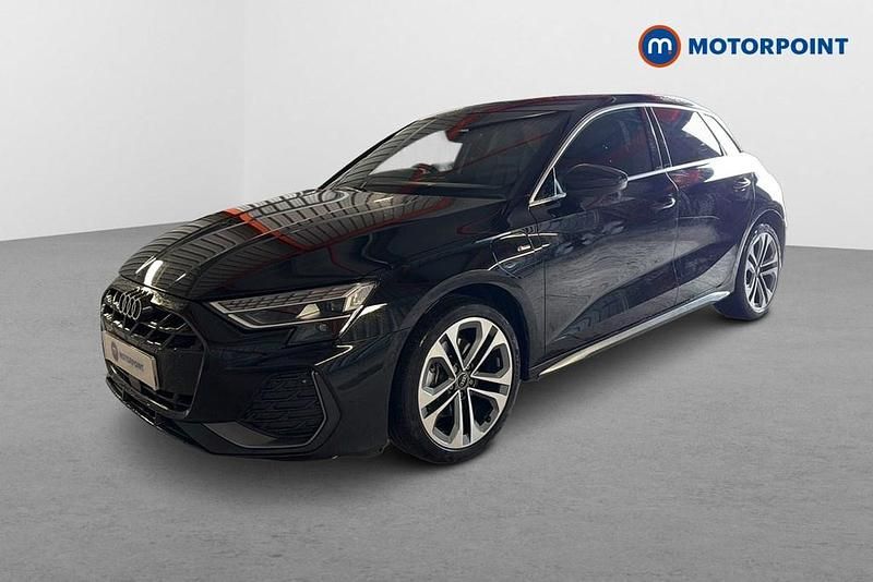 Used Audi A3 e-tron S-Line 2025 Black Hatchback