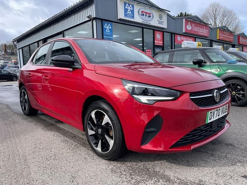 Used Vauxhall Corsa-e 100 kW (136 HP) 2021 Red Hatchback