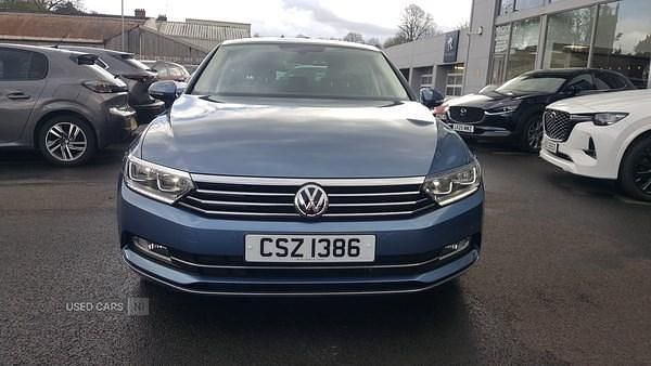 Used VW Passat GT 150 HP (110 kW) 2018 Blue Sedan