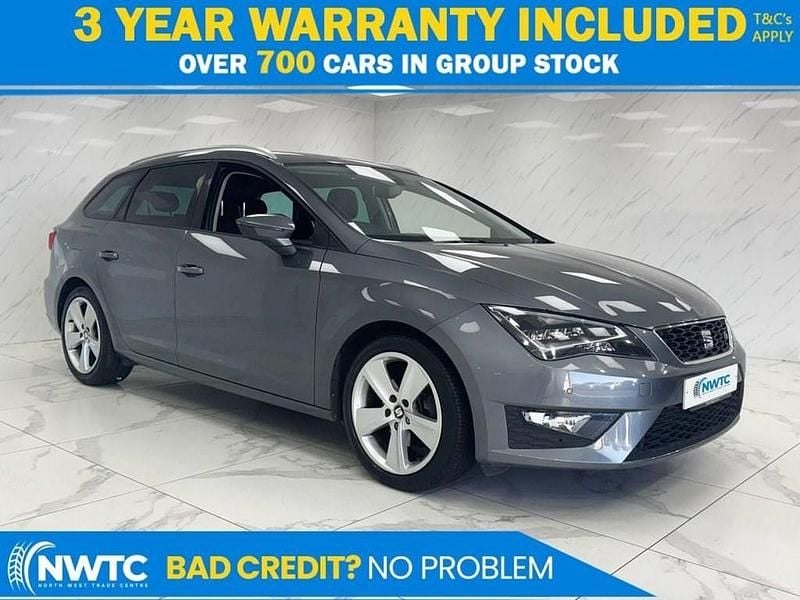 Begagnad Seat Leon FR 150 HK (110 kW) 2016 Grå Kombi
